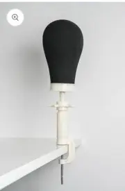 The Lauren Ashtyn Collection Mannequin Head & Tabletop Stand Combo NEW UNUSED
