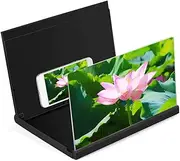 12 Inch Movie Amplifying Projector Stand Bracket 3D Screen Video Magnifier Folding Base High Definition
