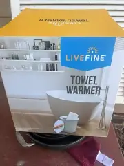 LiveFine Towel Warmer, Bucket Heater W/LED Display Fits 40”x70” Towel, New Sh