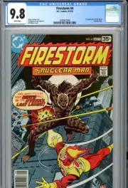 Firestorm #4 (1978) DC CGC 9.8 White 1st Appearance of the Hyena!