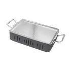 Fish Roasting Pan Multifunctional Fish Serving Pan for Sushi Sashimi Steaks