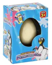 FAKE 2 HATCH'EM GROWING PENGUIN EGGS toy grow science MAGICAL egg novelty
