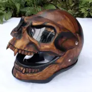 Horror Skull Helmet Necromancer Demon Undeads Skull Mask Halloween Cosplay Prop