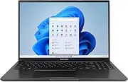 [ASUS] Vivobook 16 Laptop, 16” WUXGA (1920 x 1200) 16:10 Display, Intel Core i5-13500H CPU, Intel UHD Graphics, 8GB RAM, 512GB SSD, Windows 11 Home, Indie Black, F1605VA-DS52