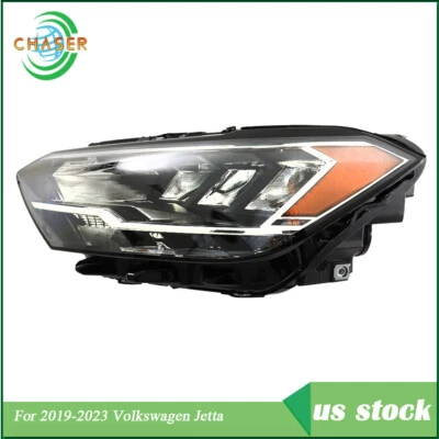 Non-Projector LED Headlight Left/Driver Side Fit For 2019-2023 Volkswagen Jetta (for: Volkswagen)