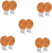 5sets Driveway Reflectors Reflective Markers for Pavement Traffic Signs 2pcs*5