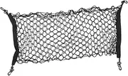 Sosoport Elastic Car Dog Mesh Fence Net Pet Safety Isolation for Trunk 90x40cm Smooth