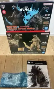 Ichibankuji Godzilla 1.0 Last One Prize Gold Color Ver Acsta Set