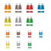 140Pcs Blade Fuse Assortment Kit Mini Medium Standard W/Box For Car Truck Boat (for: MG)