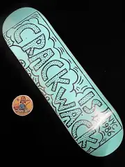 RARE Keith Haring Art Crack Is Wack Diamond Supply Skateboard Deck Tiffany NYC