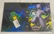 Mewtwo/Squritle Pokemon Card Binder - Holds 240 / Folder