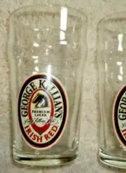 DRINK DRINK ++ 1 (one) 16oz George Killians IRISH RED --- GLASS!