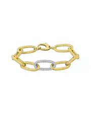 Diamond Select Cuts 14K 1.25 ct. tw. Diamond Oval Link Bracelet NoSize NoColor