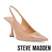 在飛比找momo購物網優惠-【STEVE MADDEN】NILES 拼接尖頭繞踝高跟鞋(