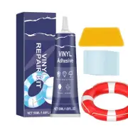 Inflatable Patch Repair Kit Professional Raft Patch Kit with 50ml Glue for PVC