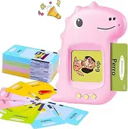 Talking Flash Cards for Toddler | Talking Cards for Toddler - Interactive Learning Machine Games for Aged 1-3 Boys Girls Kids Children Birthday Educational Fun Play