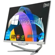 All IN One I3 24 " Curved Win 11 RAM 16 SSD 240 GB Gpu Gt710 2gb Computer