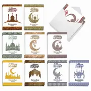 The Best Card Company - 20 Assorted Ramadan Notecards Box Set 4 x 5.12 Inch w...