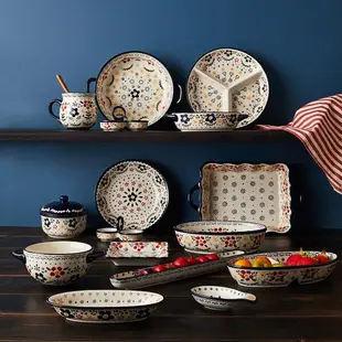 手繪波蘭陶法蒂系列 飯碗 麵碗 碗 餐碗 餐盤 盤 盤子 杯 杯子 咖啡杯 陶瓷 瓷器 瓷碗 餐桌 手繪 波蘭陶