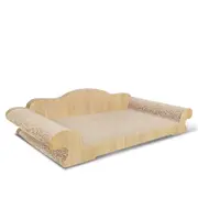Cat Scratching Post Toy Bed Scratcher Corrugated Cardboard Pet Furniture Couch Sofa Shape Pad Indoor Kitten Nest Play Lounge