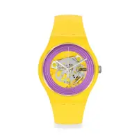在飛比找momo購物網優惠-【SWATCH】New Gent 原創系列手錶PURPLE 