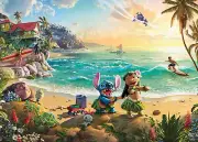 - Thomas Kinkade - Disney - Lilo and Stitch - 1000 Piece Jigsaw Puzzle