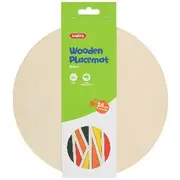 Kadink Wooden Placemat Round 24cm