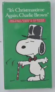 It's Christmastime Again Charlie Brown Peanuts (VHS) Shell Oil Promo NEW SEALED