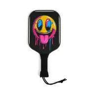 Smiley Tongue Pickleball Paddle Set, Game Over Pickleball Gear, Sports Gift