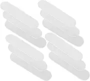 FRCOLOR Sturdy Acrylic Nail Display Board 50pcs Nail Art Strip Holder for Salons