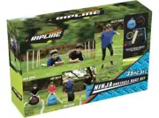 35 Piece Ripline Ninja Warrior Outdoor Obstacle Race Course Playground Kit Set
