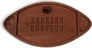 The Memory Company | Licensed NCAA Acacia Team Football with Triangles Serving Board