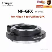 Fringer NF-GFX Auto Focus Lens adapter Nikon Sigma Lens to Fujifilm GFX G Camera