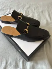 Brand New Gucci Princetown Loafer Mules Mens Size 7 Slippers