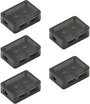 5PCS DC to 5V USB Buck Converter Dual USB Port Board Auto Power Supply Adapter 10-32V 12V 24V to 5V 9V Voltage Buck Down Regulator Car Volt Transformer