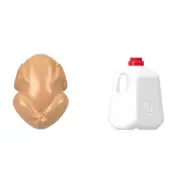 Replacement Turkey and Milk for Imaginext Scooby Doo Shaggy and Ultra Lite FXW31
