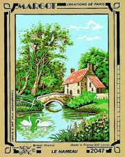 Canvas Penelope Antique the Hamlet 30x40cm