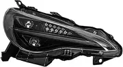 2 PCS Car Lamps Compatible for GT86 Compatible for BRZ 2012-2020 Front Light DRL Head Lamp Upgrade Dynamic LED Headlight Lens