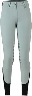 エクリベルタ(EQULIBERTA) Ekliberta Leggings, Silicone Riding Culottes, Knee Grip, Women's, Junior, True Gray