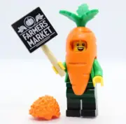 Carrot Mascot Series 24 Costume Farmer 71037 CMF LEGO® Minifigure Mini Figure
