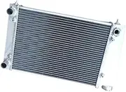 Aluminum Radiator+Shroud+Fan，Compatible With VW Golf Mk1 1.5 With Air Con MT 1974-1975