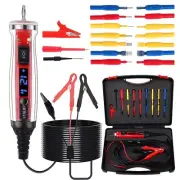 Power Circuit Probe Tester Kit, LCD Digital Automotive Test Light with Voltme...