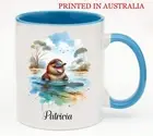 Personalised Aussie Platypus Animal Mug Male Female Birthday Christmas Gift