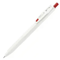 在飛比找Yahoo奇摩購物中心優惠-斑馬 SARASA R系列 白桿 0.4mm鋼珠筆-紅