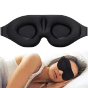 KALOAD Sleep Eye Mask For Men and Women 3D Contour Cup Sleep Eye Mask Concave Molded Night Sleep Mask Blackout Soft and