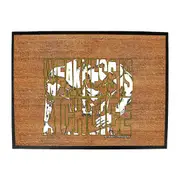 Gym Swps Weakness Is A Choice - Funny Novelty Doormat Man Cave Floor mat