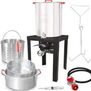Outdoor Turkey Deep Fryer Pot and Basket