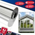 1M X 1M Privacy Blackout One Way Mirror Window Film Home Tinting Anti-UV DIY