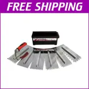Ergonomic SwitchBlade Trowel Kit - 6 High-Quality Blades for Tile Professionals