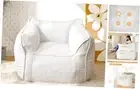 Giant Bean Bag Chair, Big Comfy Sofa for Teens Adults, Surrounding Shape Beige